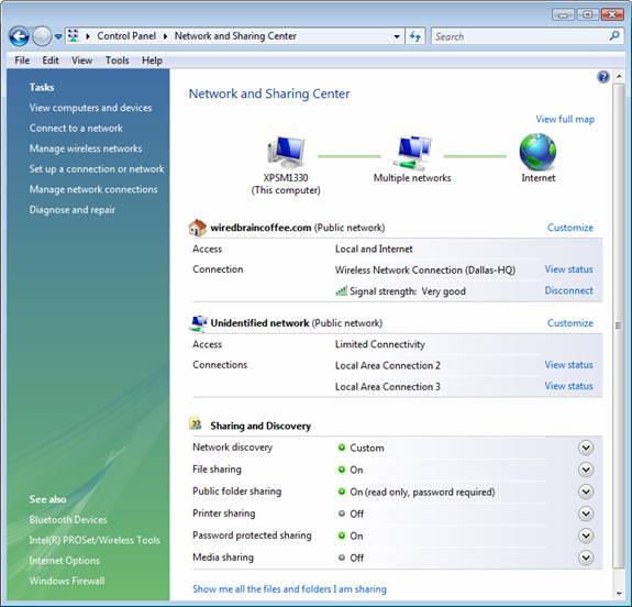 System Administrator Windows Vista