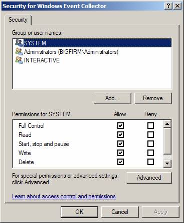 Как открыть службы в windows server 2008